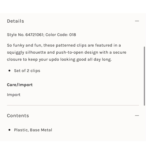 Free people check to it clip set of two - Picture 7 of 10